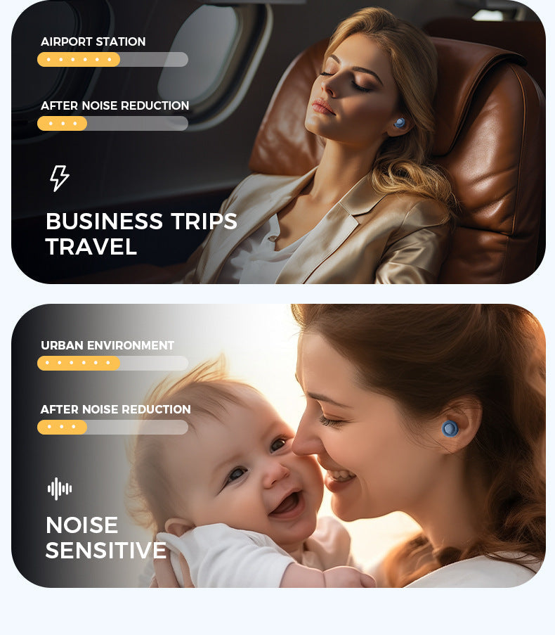Silicone Ear Plugs For Sleep Soundproof Noise Reduction, Comfortable Sleep Aid Fall 2026 Gift