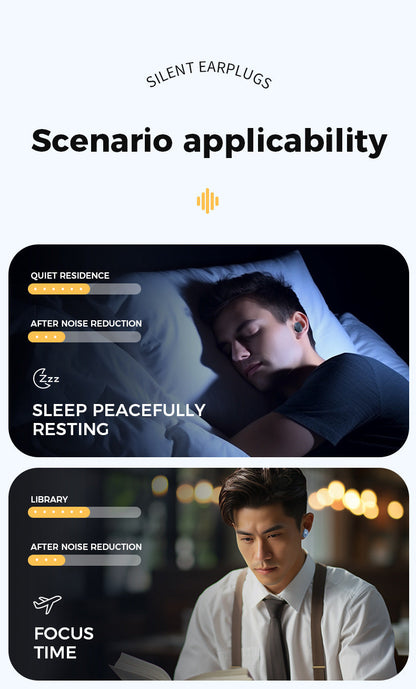 Silicone Ear Plugs For Sleep Soundproof Noise Reduction, Comfortable Sleep Aid Fall 2026 Gift