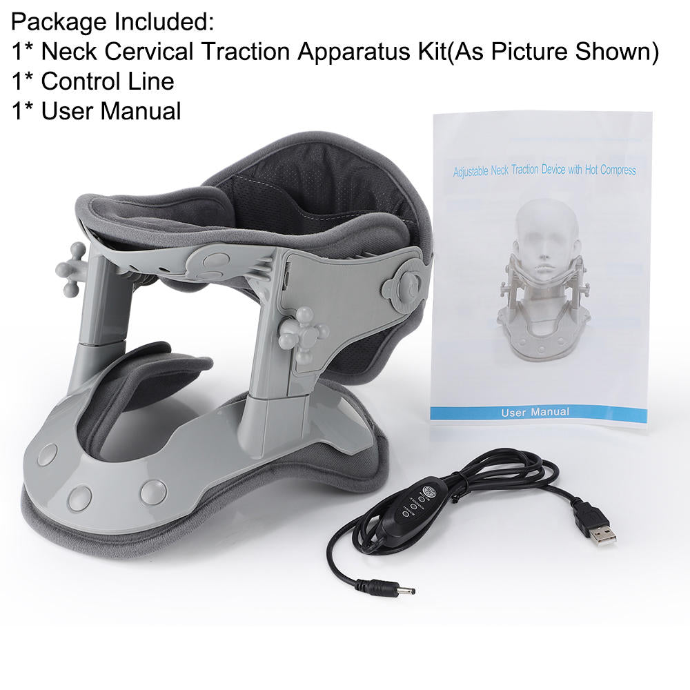 Neck Traction Device – Airbag Heat Therapy Decompression, Fall 2025 Pain Relief