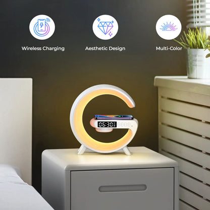 Wireless Charging Lamp RGB Ambient Light Stand 2025