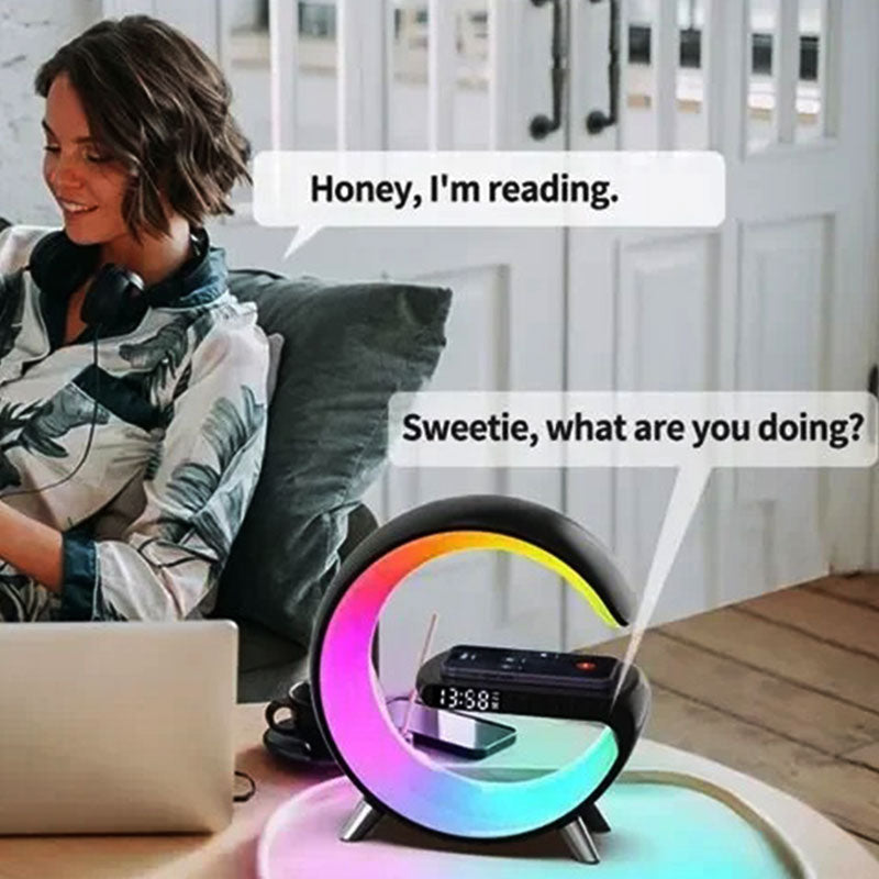 Wireless Charging Lamp RGB Ambient Light Stand 2025