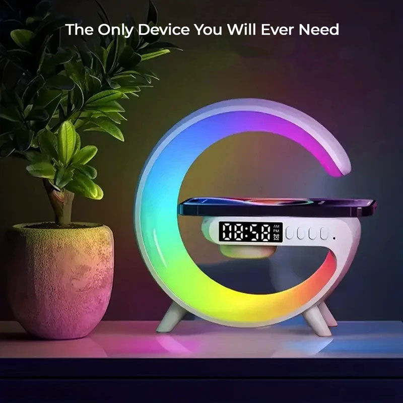 Wireless Charging Lamp RGB Ambient Light Stand 2025
