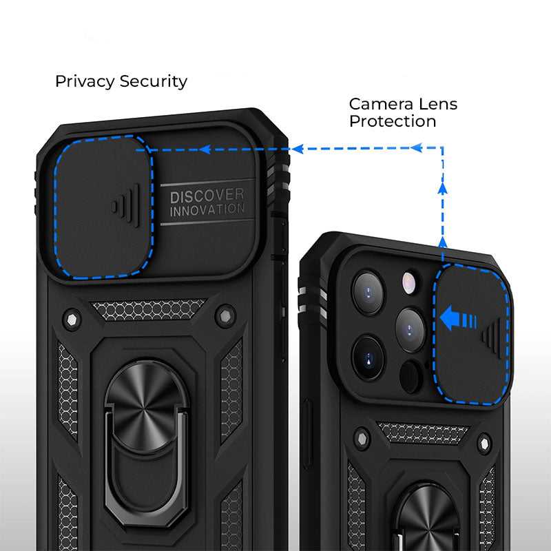 Magnetic Phone Case Rugged Ring Kickstand Fall 2025