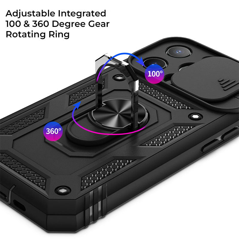 Magnetic Phone Case Rugged Ring Kickstand Fall 2025