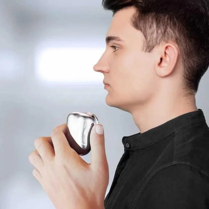 Electric Travel Shaver USB Pocket Mini Groomer Lightweight