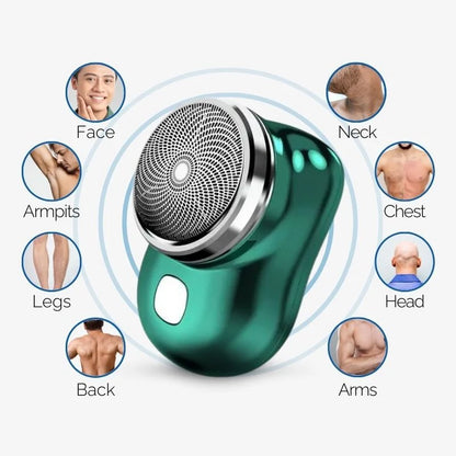 Electric Travel Shaver USB Pocket Mini Groomer Lightweight