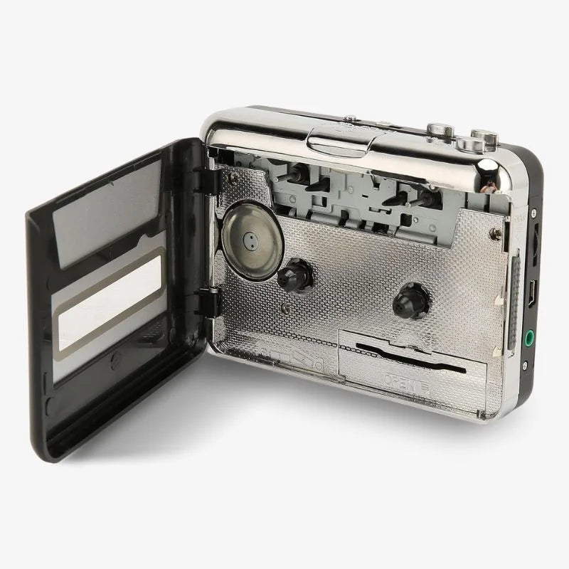 Cassette To USB Converter Portable Tape Digitizer MP3