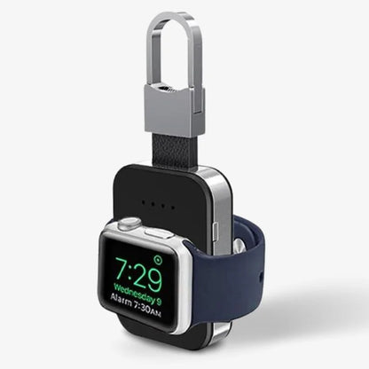Portable Smartwatch Keychain Charger Compact Travel Power