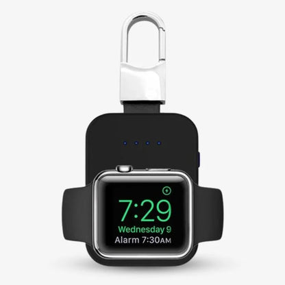 Portable Smartwatch Keychain Charger Compact Travel Power