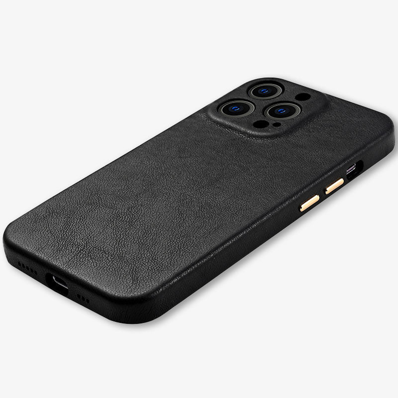 IPhone 14 Leather Case Premium Leather Slim Protective