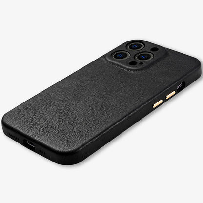 IPhone 14 Leather Case Premium Leather Slim Protective
