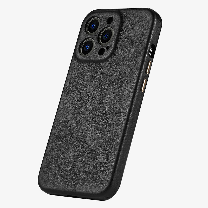 IPhone 14 Leather Case Premium Leather Slim Protective
