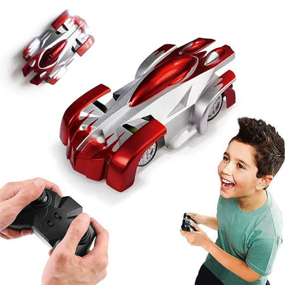 RC Wall Car Remote Control Stunt Vehicle Indoor Play