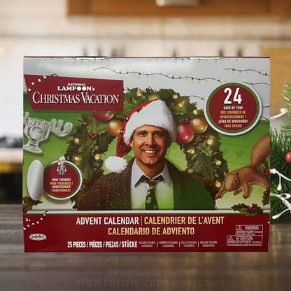 Advent Calendar 24 Days 3D Figures Christmas Countdown Gift
