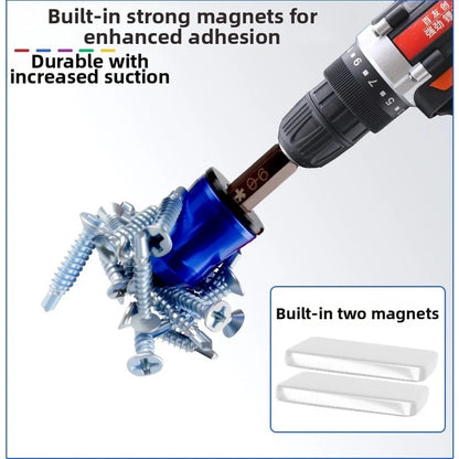 Magnetizer Drill Bit Tool Aluminum Alloy Hex Shaft 635mm Demagnetizer Accessory for DIY Projects