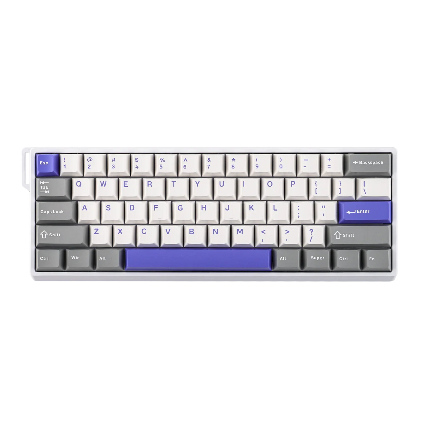 Mechanical 60 Percent Hot Swap Keyboard Aluminum RGB Hall