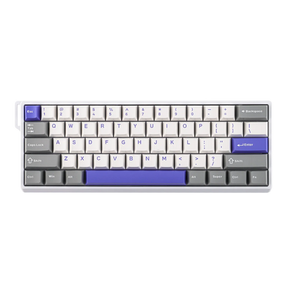 Mechanical 60 Percent Hot Swap Keyboard Aluminum RGB Hall