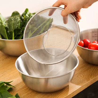 Stainless Steel Drain Basket Colander and Strainer, Spring Cleaning 2026 Eco Friendly Kitchen Tool