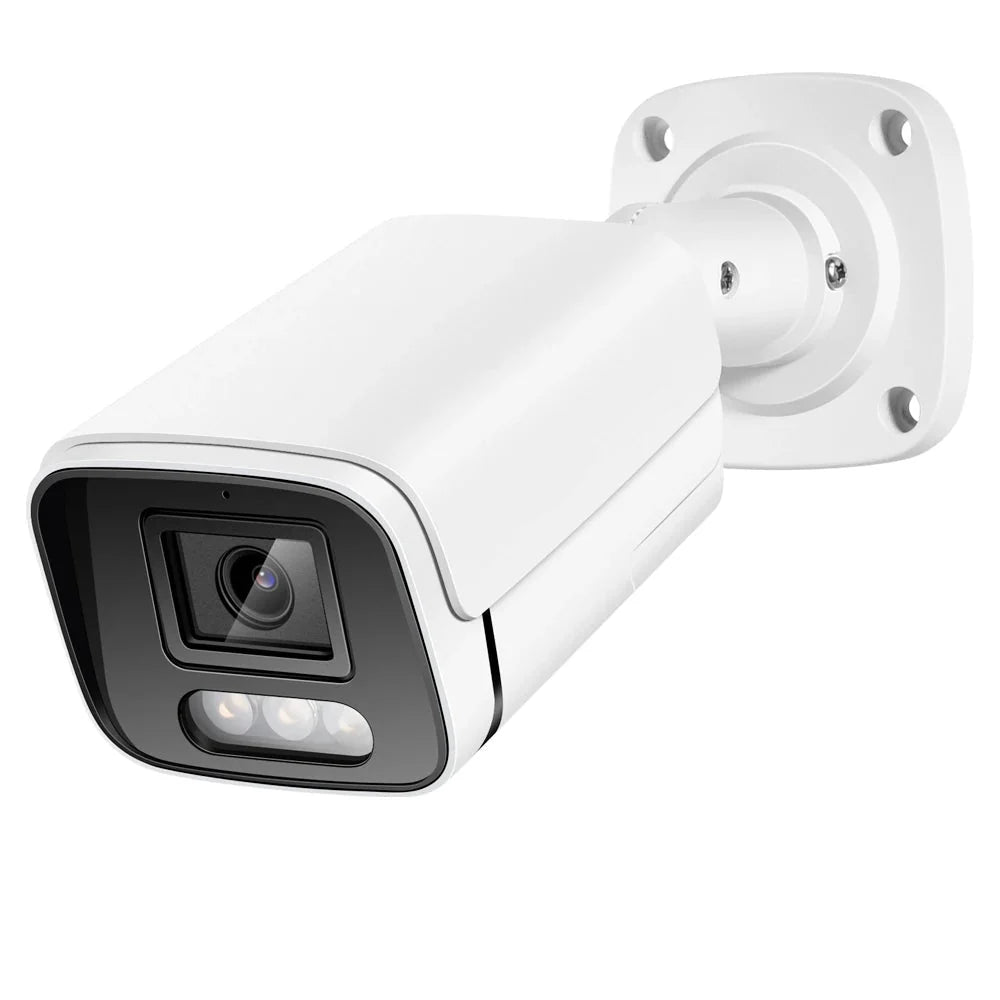 4K PoE IP Bullet Camera H265 Outdoor Color Night Vision