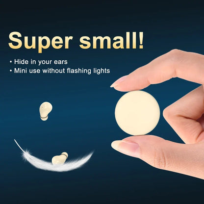 Wireless Earbuds Compact In Ear Design Bluetooth 5 Long Battery Life Sleep and Sports Back to School 2026 Gift