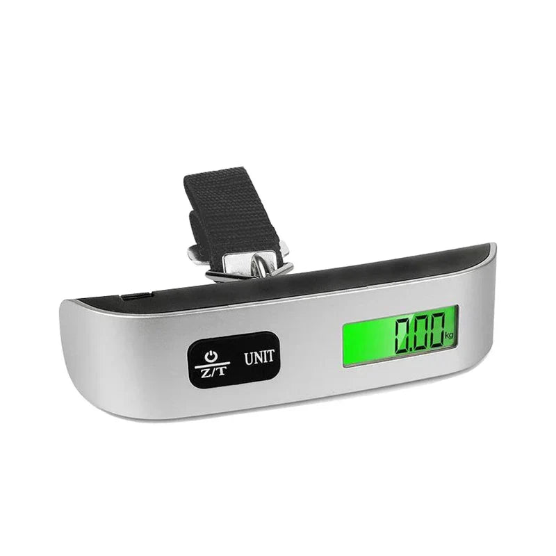 Luggage Scale Size S Digital LCD 50kg 110lb Hanging Travel Weighing Scale Compact Travel Essential 2026