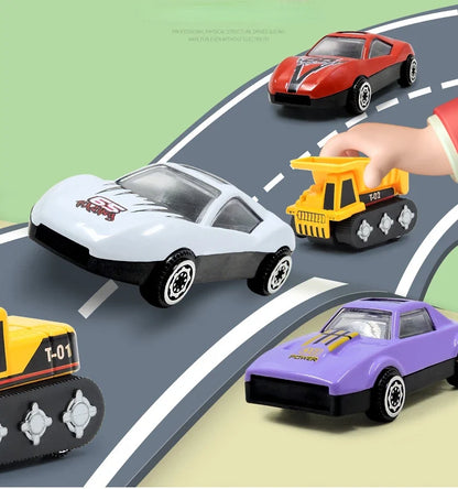 Advent Calendar Car Toys Box Kids 24 Day Christmas Gift
