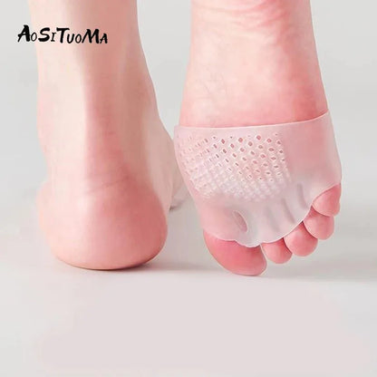 Silicone Front Foot Pads 2-Pack – Bunion Relief & Forefoot Cushion, Foot Support Home Use 2026