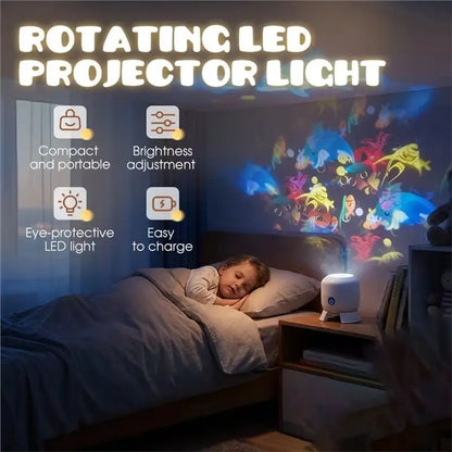 Night Light Projector Ocean Wave Rotating Lamp Kids Bedroom Decor Gift Idea Fall 2026