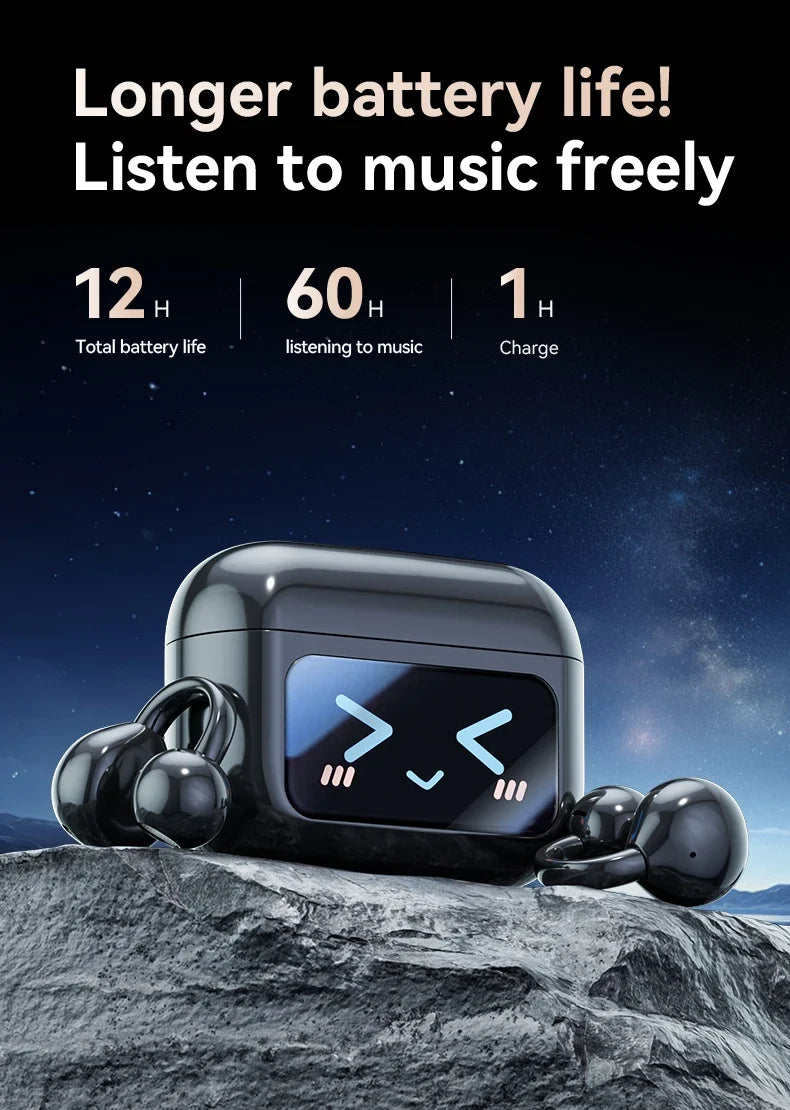 Wireless Translator Earbuds Touch Screen Case 144 Languages