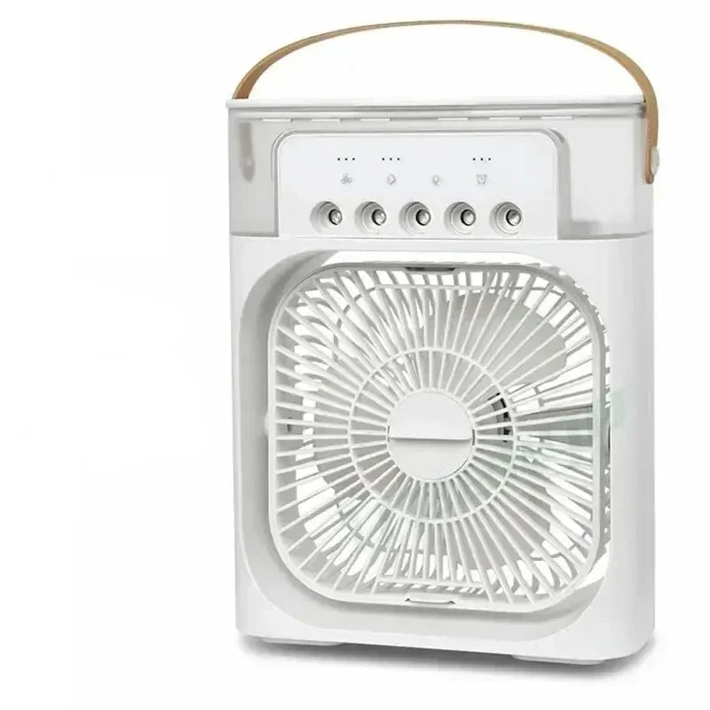 Air Humidifier Cooling USB Fan Water Mist Mini 3 In 1 Silent Cooler