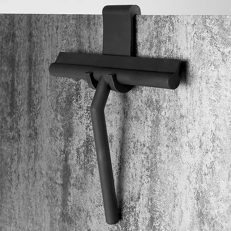 Shower Squeegee Wall Hanger Rubber Blade Bathroom Cleaner