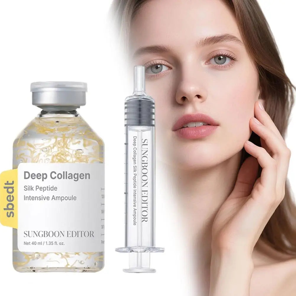 Collagen Serum Intense Ampoule Set Spring 2026 Skin Care Trend Moisturizing And Anti Wrinkle