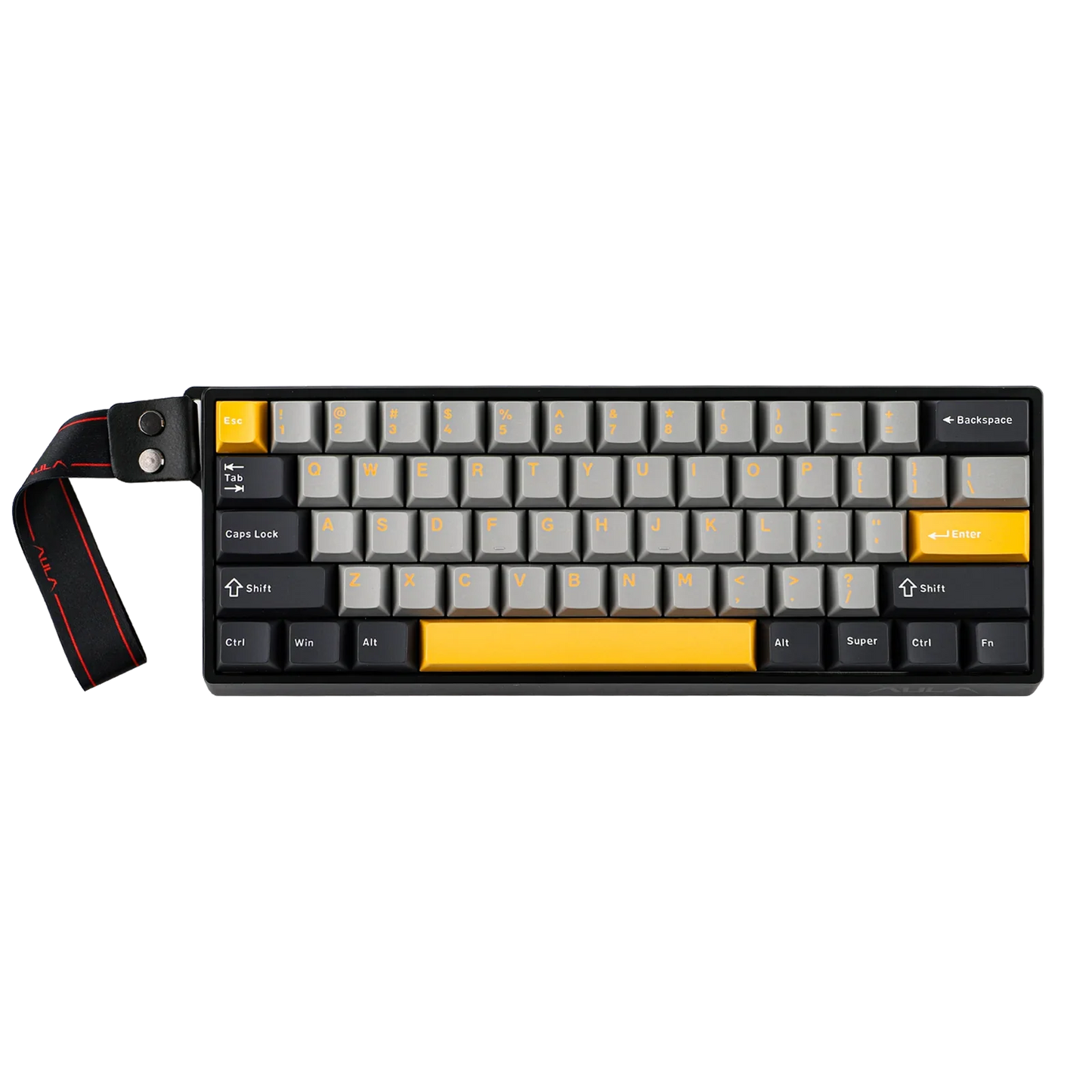 Mechanical 60 Percent Hot Swap Keyboard Aluminum RGB Hall