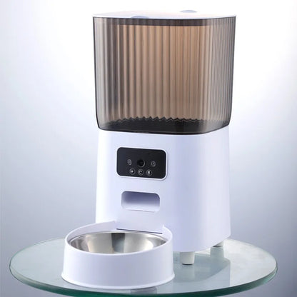 5L Double Bowls Smart Automatic Cat Feeder With Camera