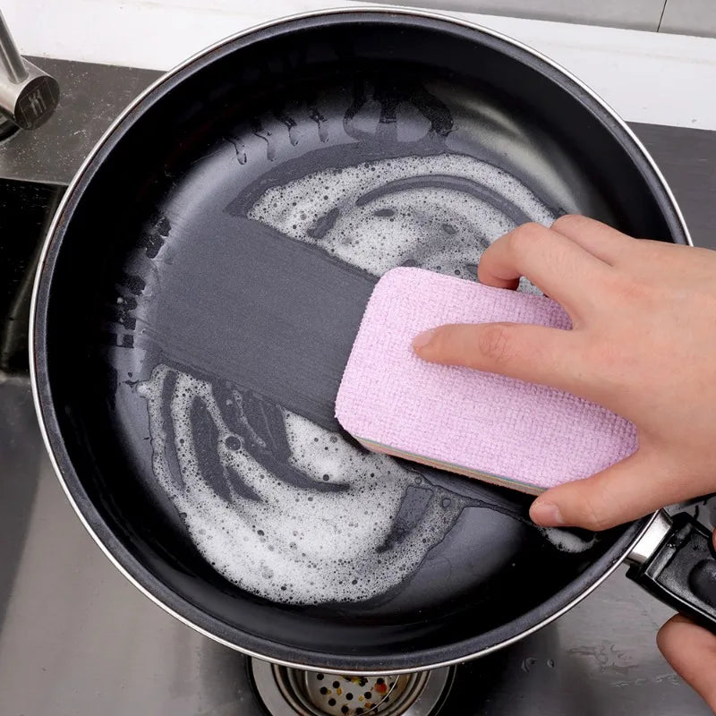 Kitchen Dishcloths 24-Pack Rainbow Tearable Absorbent Cleaning Cloths Thick Scouring Pads Eco Friendly Fall 2025