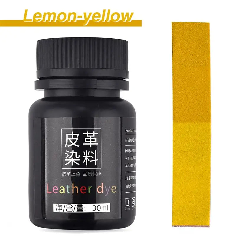 Leather Dye Set for DIY Leather Craft - Fall 2026 Trend Eco Friendly Dye Kit for Projects
