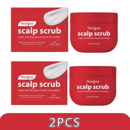 Scalp Scrub Exfoliating Shampoo Anti-Dandruff Deep Cleansing Nourishing All Hair Types
