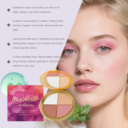 Eyeshadow Palette Highlight Blush Highlighter Brighten Eye Area Natural Look Portable Eye Makeup TikTok Viral Fall 2026