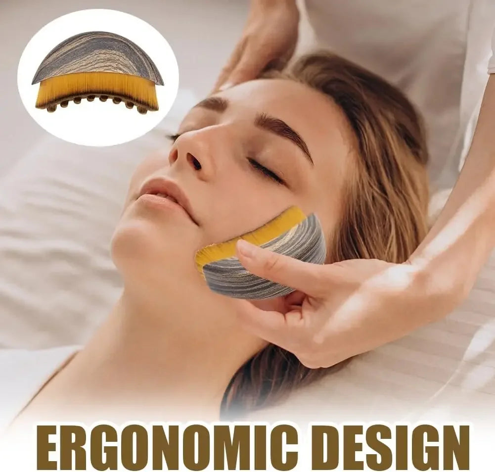 Lymphatic Face Massager – Ergonomic Chin & Jawline Contour Tool, Plastic Skin Fit, TikTok Viral Fall 2026