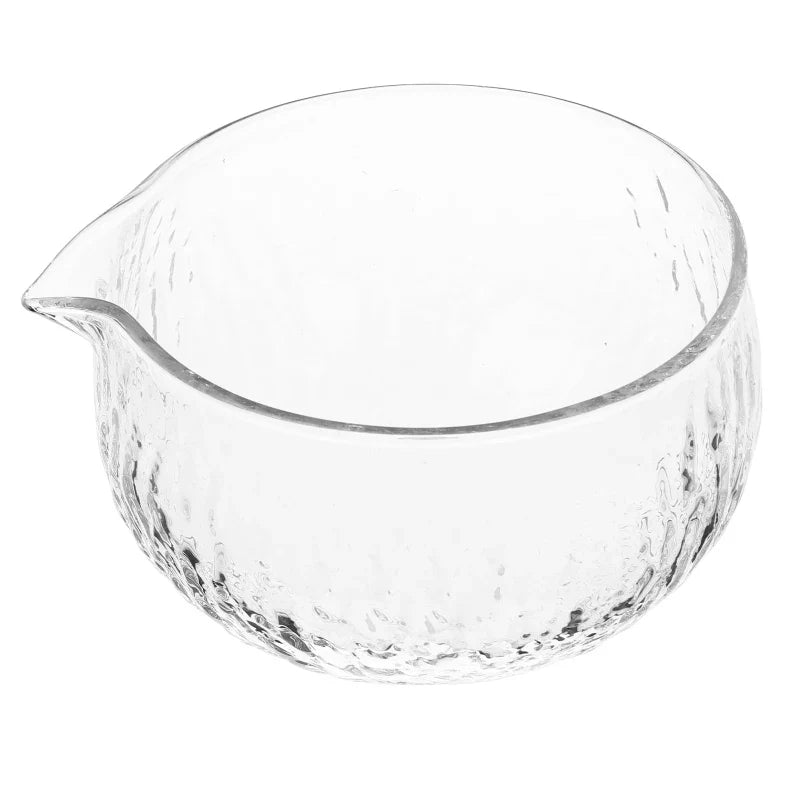 Matcha Bowl Glass Tea Set With Spout Japanese Ceremony