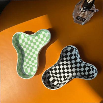 Ceramic Cloud Plate Minimalist Decorative Tray Fall 2025 Home Decor Multipurpose Jewelry And Snack Dish