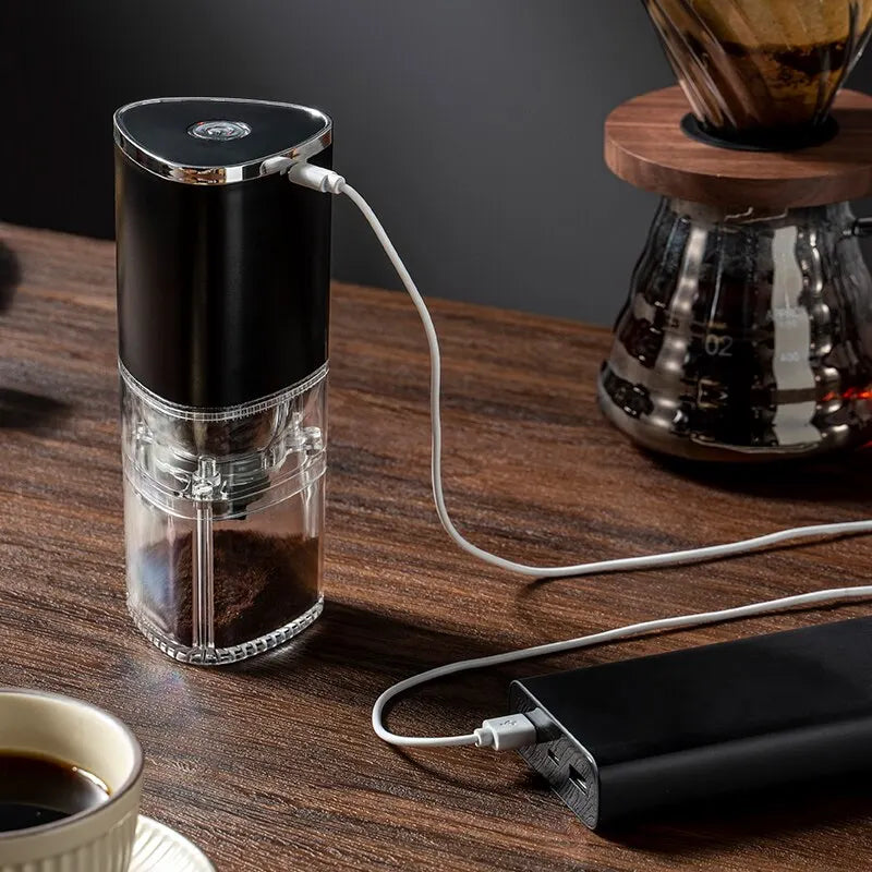 Coffee Grinder USB C Rechargeable Portable Electric Grinder Ceramic Core, Fall 2025 Fresh Home Espresso