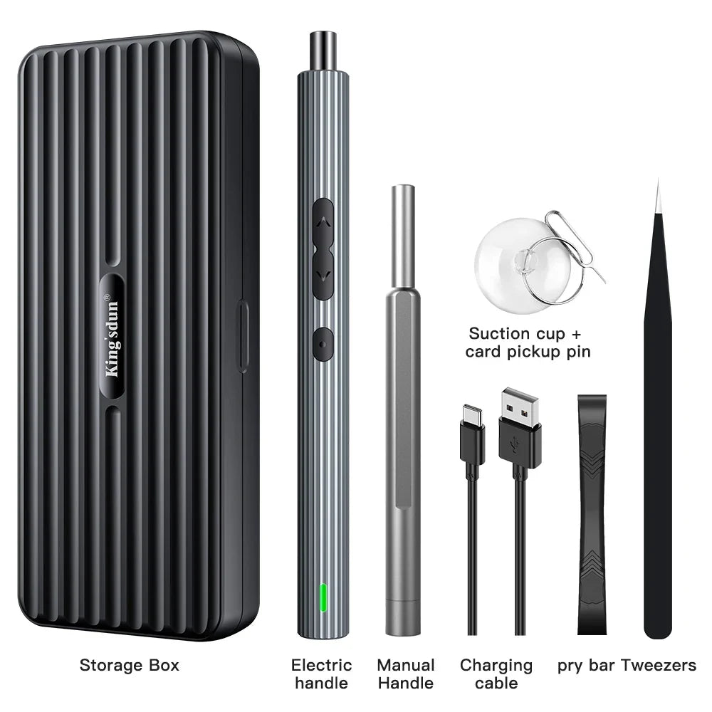 Electric Screwdriver 58-In-1 Rechargeable Precision Repair Kit Wireless Compact Tech Repair Fall 2025 Magnetic
