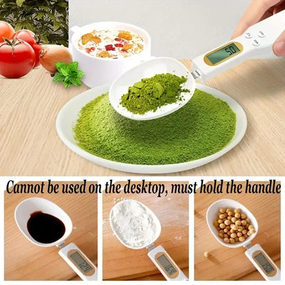 Electronic Kitchen Scale 500g 0.1g LCD Digital Spoon Scale for Food and Baking Measurement Tool