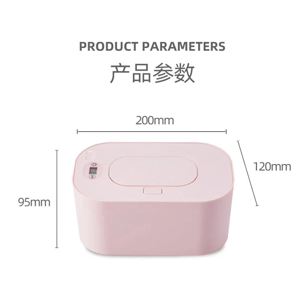Baby Wipe Warmer Mini Wipe Warmer Dispenser Portable Home Car Nursery Essential Fall 2025 Warm Hygienic Wipes