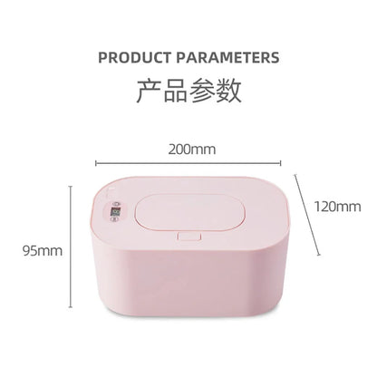 Baby Wipe Warmer Mini Wipe Warmer Dispenser Portable Home Car Nursery Essential Fall 2025 Warm Hygienic Wipes