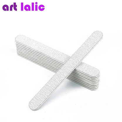 Nail Files 5 Piece Emery Board Set Back to School 2026 Sandpaper Nail File Kit DIY Manicure