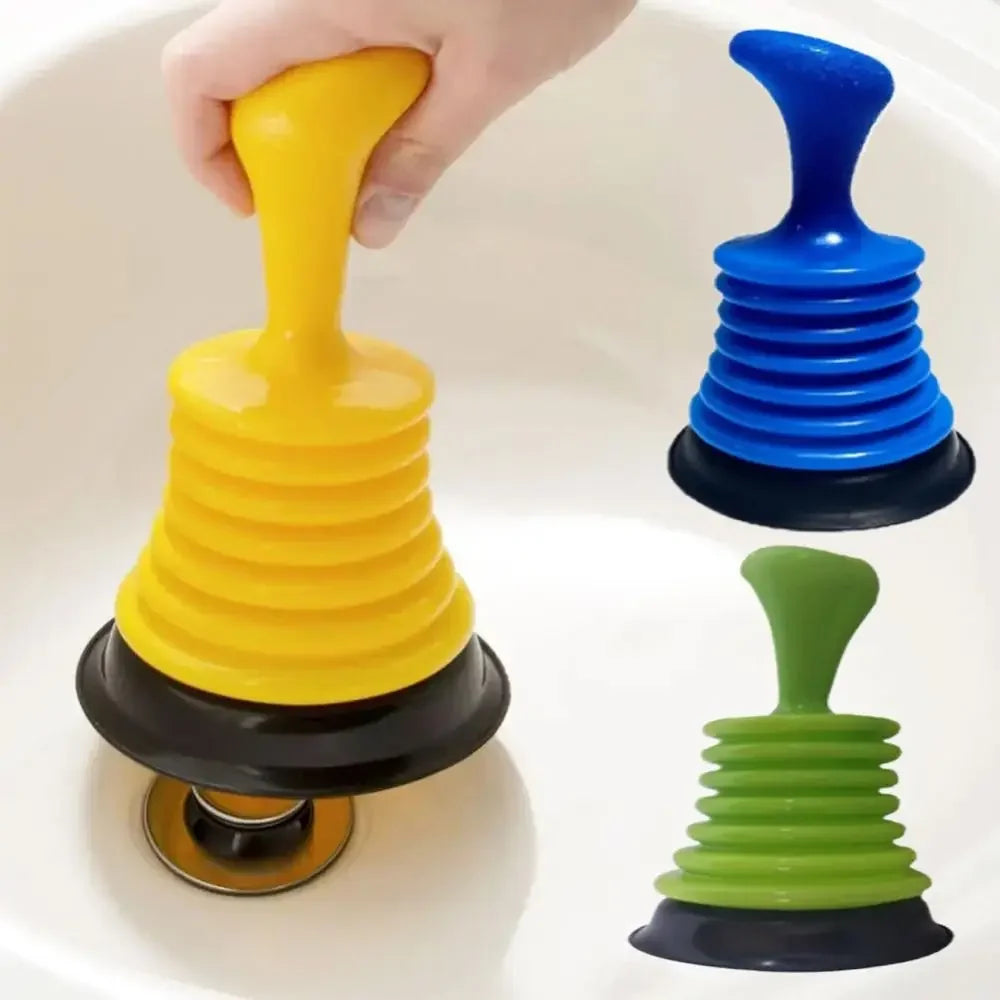 Suction Cup Plunger Drain Cleaner Tool For Clogs Spring Cleaning 2026 Easy Clog Removal