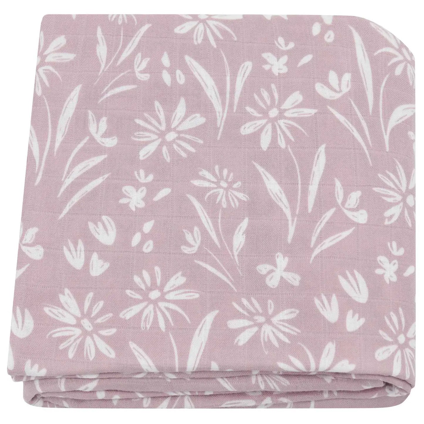 Bamboo Muslin Swaddle Blanket 120x120 Cm Floral Newborn Bedding Fall 2025 Breathable Eco Friendly Baby Gift