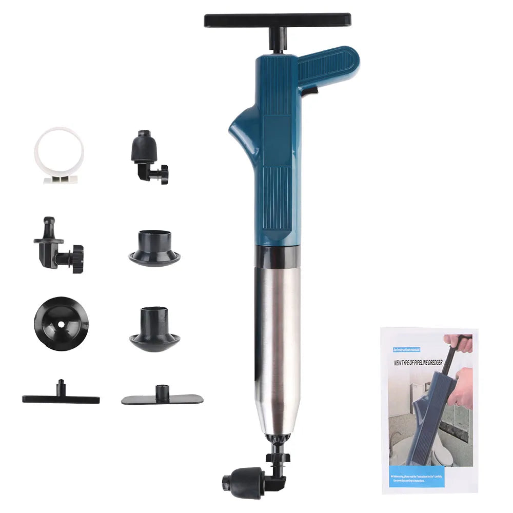 Toilet Plunger High Pressure Drain Unblocker Hydro Blast Style Eco Friendly Home Repair Fall 2026
